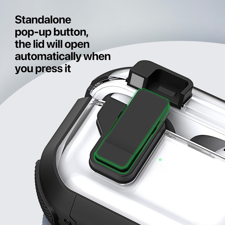 Θήκη DuxDucis PECN Series για Apple AIRPODS 4 2024 - ΡΟΖ / ΛΕΥΚΟ