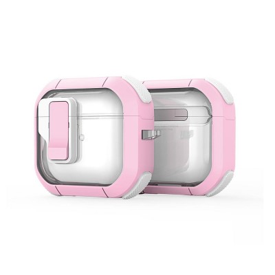 Θήκη DuxDucis PECN Series για Apple AIRPODS 4 2024 - ΡΟΖ / ΛΕΥΚΟ Θήκη DuxDucis PECN Series για Apple AIRPODS 4 2024 - ΡΟΖ / ΛΕΥΚΟ