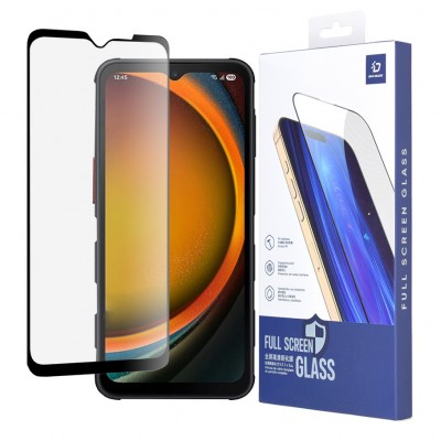 DUX DUCIS Γυαλί προστασίας 0.33mm Full Glue Anti-Scratch για Samsung Galaxy Xcover 7 Pro - ΜΑΥΡΟ