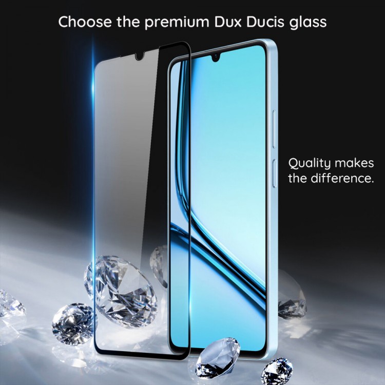 DUX DUCIS Γυαλί προστασίας 0.33mm Full Glue Anti-Scratch για Huawei Pura 70 Ultra - ΜΑΥΡΟ