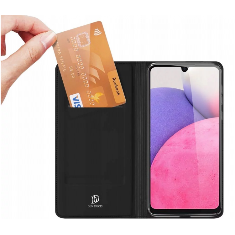 Θήκη DUX DUCIS SkinPro Folio Wallet για Samsung Galaxy A23 5G 2023 - ΜΑΥΡΟ