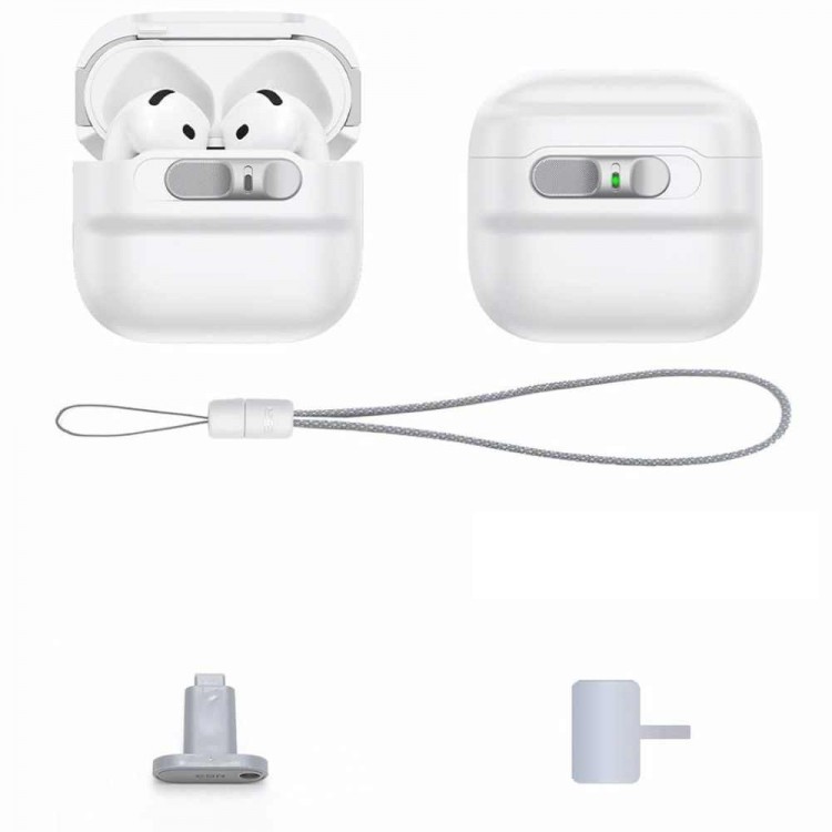 Θήκη ESR PULSE HALOLOCK MAGSAFE για Apple AirPods 4 2024 - ΛΕΥΚΟ