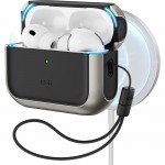 Θήκη ESR ORBIT Hybrid HALOLOCK MAGSAFE για Apple AirPods PRO 3 2025 - ΜΑΥΡΟ TITANIUM