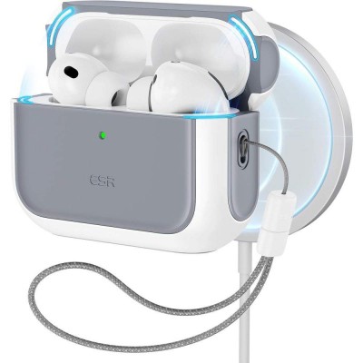 Θήκη ESR ORBIT Hybrid HALOLOCK MAGSAFE για Apple AirPods PRO 3 2025 - ΛΕΥΚΟ