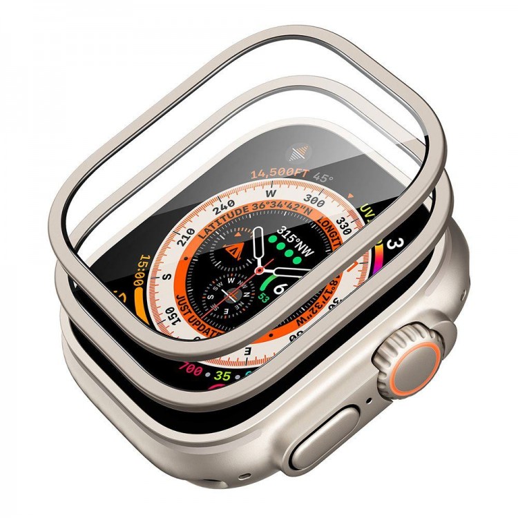ESR Armorite Protection Γυαλί προστασίας για APPLE WATCH Ultra 1/2/3 49 MM - ΤΙΤΑΝΙΟ ESR Armorite Protection Γυαλί προστασίας για APPLE WATCH Ultra 1/2/3 49 MM - ΤΙΤΑΝΙΟ