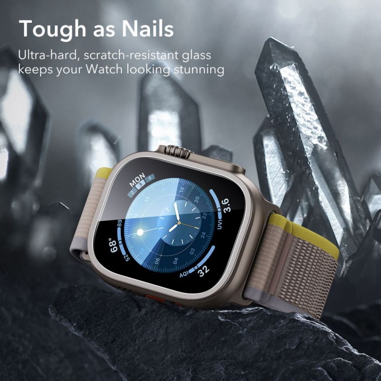 ESR Armorite Protection Γυαλί προστασίας για APPLE WATCH Ultra 1/2/3 49 MM - ΤΙΤΑΝΙΟ ESR Armorite Protection Γυαλί προστασίας για APPLE WATCH Ultra 1/2/3 49 MM - ΤΙΤΑΝΙΟ