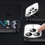 ESR Armorite Γυαλί προστασίας για CAMERA LENS for Apple IPHONE 14 Pro / 14 Pro Max / 15 Pro / 15 Pro Max / 16 Pro / 16 Pro Max - ΜΑΥΡΟ