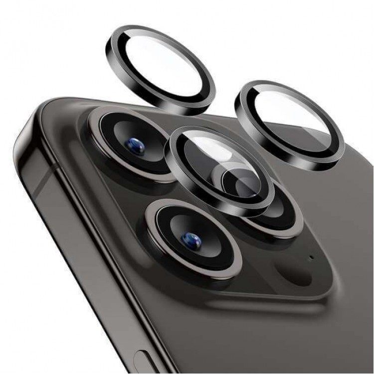 ESR Γυαλί προστασίας ARMORITE για CAMERA LENS for Apple Phone 14 Pro / 14 Pro Max / 15 Pro / 15 Pro Max / 16 Pro / 16 Pro Max - ΜΑΥΡΟ
