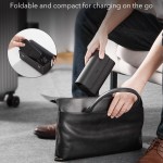 ESR Premium 3σε1 MAGSAFE Travel Σετ Ασύρματης Φόρτισης με τσαντάκι αξεσουάρ, για APPLE iPhone, MFi Apple Watch, AirPods, Qi2 15W - ΜΑΥΡΟ - 2C569
