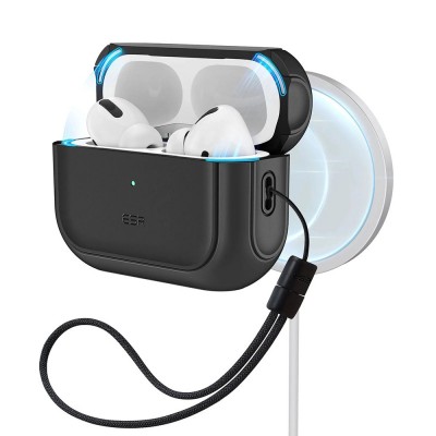 Θήκη ESR ORBIT Hybrid HALOLOCK MAGSAFE για Apple AirPods PRO 3 2025 - ΜΑΥΡΟ
