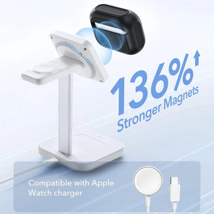 Θήκη ESR ORBIT Hybrid HALOLOCK MAGSAFE για Apple AirPods PRO 3 2025 - ΜΑΥΡΟ