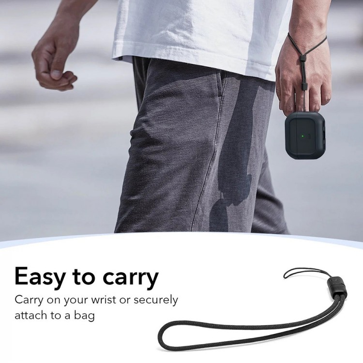 Θήκη ESR ORBIT Hybrid HALOLOCK MAGSAFE για Apple AirPods PRO 3 2025 - ΜΑΥΡΟ