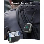 Θήκη ESR ORBIT Hybrid HALOLOCK MAGSAFE για Apple AirPods PRO 3 2025 - ΜΑΥΡΟ TITANIUM