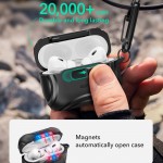 Θήκη ESR CYBER ARMOR FLICKLOCK HALOLOCK MAGSAFE για APPLE AIRPODS PRO 3 Gen. 2025 - ΜΑΥΡΟ 