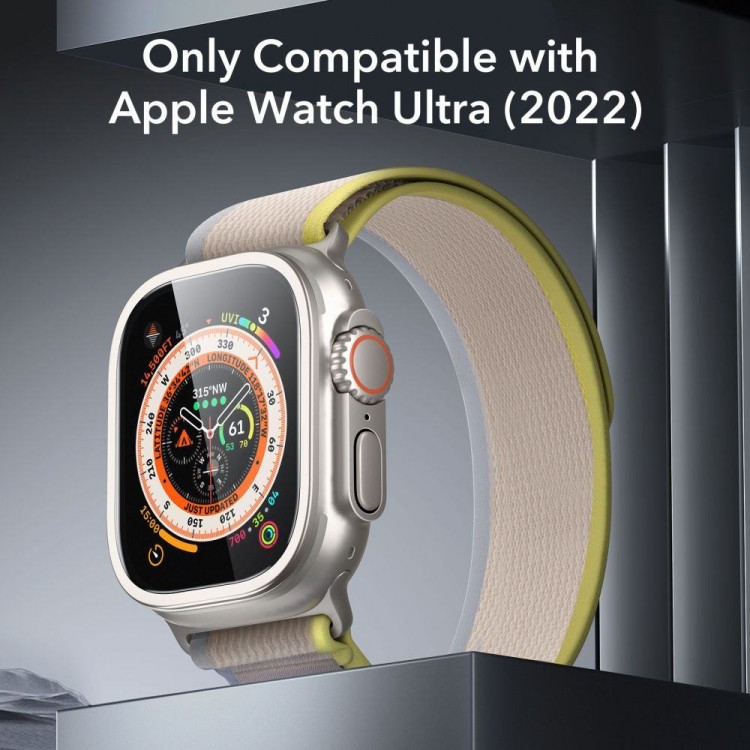 ESR Armorite Protection Γυαλί προστασίας για APPLE WATCH Ultra 1/2/3 49 MM - ΤΙΤΑΝΙΟ ESR Armorite Protection Γυαλί προστασίας για APPLE WATCH Ultra 1/2/3 49 MM - ΤΙΤΑΝΙΟ