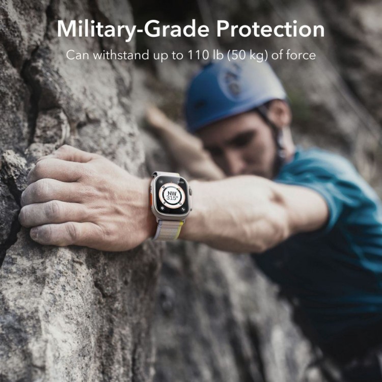 ESR Armorite Protection Γυαλί προστασίας για APPLE WATCH Ultra 1/2/3 49 MM - ΤΙΤΑΝΙΟ ESR Armorite Protection Γυαλί προστασίας για APPLE WATCH Ultra 1/2/3 49 MM - ΤΙΤΑΝΙΟ