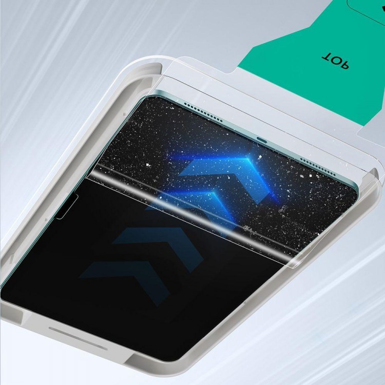 ESR ΓΥΑΛΙ ΠΡΟΣΤΑΣΙΑΣ ΟΘΟΝΗΣ ULTRAFIT με Applicator κιτ τοποθέτησης για APPLE IPAD AIR 13” series 1/2 (2024-2025) - 2 ΤΕΜ. - ΔΙΑΦΑΝΟ