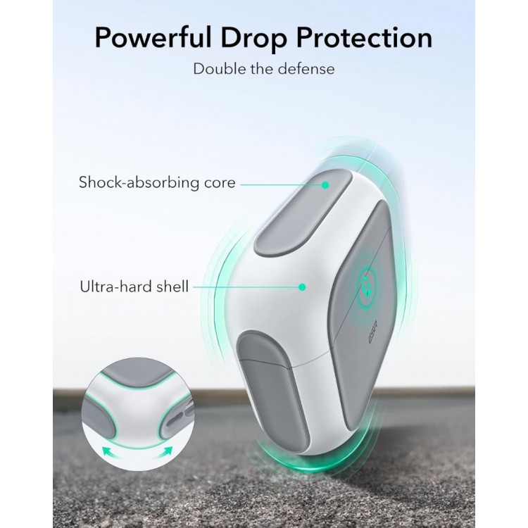 Θήκη ESR ORBIT HALOLOCK MAGSAFE για Apple AirPods 4 2024 - ΛΕΥΚΟ