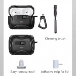 Θήκη ESR CYBER ARMOR FLICKLOCK HALOLOCK MAGSAFE για APPLE AIRPODS PRO 3 Gen. 2025 - ΜΑΥΡΟ 