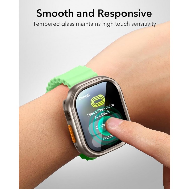 Θήκη ESR Armorite Protection Set για APPLE WATCH Ultra 1 / Ultra 2/ Ultra 3 49 MM - ΤΙΤΑΝΙΟ