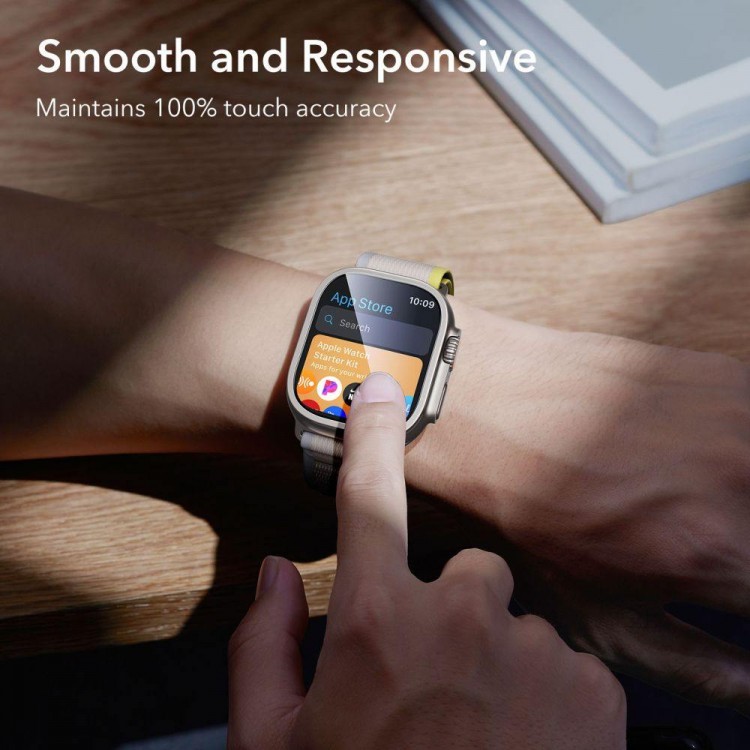 ESR Armorite Protection Γυαλί προστασίας για APPLE WATCH Ultra 1/2/3 49 MM - ΤΙΤΑΝΙΟ ESR Armorite Protection Γυαλί προστασίας για APPLE WATCH Ultra 1/2/3 49 MM - ΤΙΤΑΝΙΟ