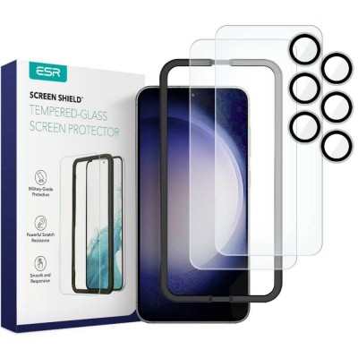 ESR Γυαλί προστασίας Screen Shield για Οθόνη Samsung GALAXY S23 SET 2-PACK + CAMERA GLASS - ΔΙΑΦΑΝΟ