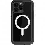 ΘΗΚΗ GHOSTEK NAUTICAL SLIM MAGSAFE ΑΔΙΑΒΡΟΧΗ για APPLE IPHONE 15 PRO MAX 6.7 2023 - ΔΙΑΦΑΝΟ ΜΑΥΡΟ - GHOCAS3622