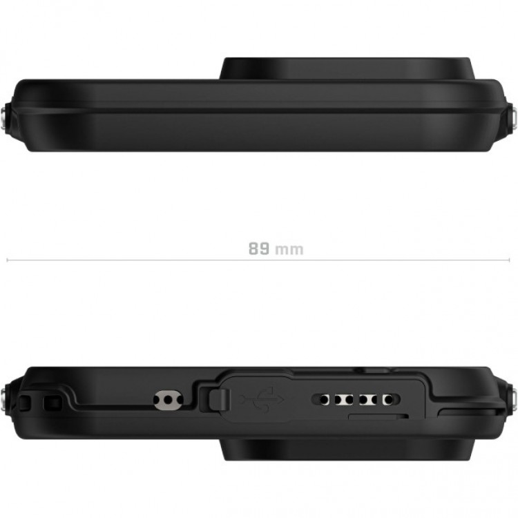 ΘΗΚΗ GHOSTEK NAUTICAL SLIM MAGSAFE ΑΔΙΑΒΡΟΧΗ για APPLE IPHONE 15 PRO MAX 6.7 2023 - ΔΙΑΦΑΝΟ ΜΑΥΡΟ - GHOCAS3622