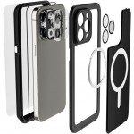 ΘΗΚΗ GHOSTEK NAUTICAL SLIM MAGSAFE ΑΔΙΑΒΡΟΧΗ για APPLE IPHONE 15 PRO MAX 6.7 2023 - ΔΙΑΦΑΝΟ ΜΑΥΡΟ - GHOCAS3622