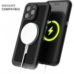 ΘΗΚΗ GHOSTEK NAUTICAL SLIM MAGSAFE ΑΔΙΑΒΡΟΧΗ για APPLE IPHONE 15 PRO MAX 6.7 2023 - ΔΙΑΦΑΝΟ ΜΑΥΡΟ - GHOCAS3622