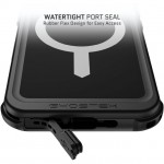 ΘΗΚΗ GHOSTEK NAUTICAL SLIM MAGSAFE ΑΔΙΑΒΡΟΧΗ για APPLE IPHONE 16 6.1 2024 - ΔΙΑΦΑΝΟ/ΜΑΥΡΟ - GHOCAS3900