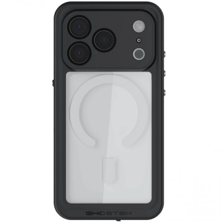 ΘΗΚΗ GHOSTEK NAUTICAL SLIM MAGSAFE ΑΔΙΑΒΡΟΧΗ για APPLE IPHONE 17 Pro 6.3 5G 2025 - ΔΙΑΦΑΝΟ - GHOCAS4325