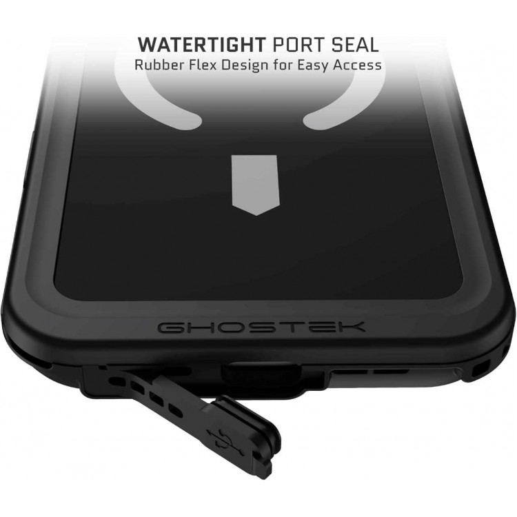 ΘΗΚΗ GHOSTEK NAUTICAL SLIM MAGSAFE ΑΔΙΑΒΡΟΧΗ για APPLE IPHONE 17 Pro 6.3 5G 2025 - ΔΙΑΦΑΝΟ - GHOCAS4325