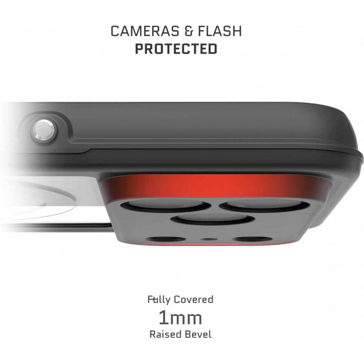 ΘΗΚΗ GHOSTEK NAUTICAL SLIM MAGSAFE ΑΔΙΑΒΡΟΧΗ για APPLE IPHONE 17 Pro MAX 6.9 5G 2025 - ΔΙΑΦΑΝΟ - GHOCAS4327