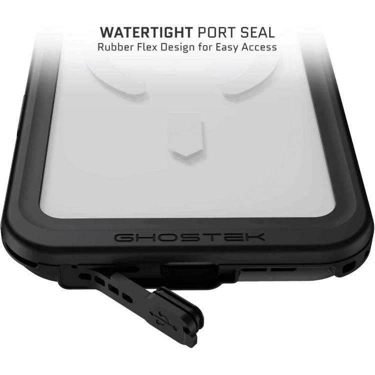 ΘΗΚΗ GHOSTEK NAUTICAL SLIM MAGSAFE ΑΔΙΑΒΡΟΧΗ για APPLE IPHONE 17 Pro MAX 6.9 5G 2025 - ΔΙΑΦΑΝΟ - GHOCAS4327