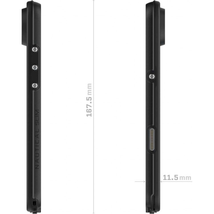 ΘΗΚΗ GHOSTEK NAUTICAL SLIM MAGSAFE ΑΔΙΑΒΡΟΧΗ για APPLE IPHONE 17 Air 6.6 5G 2025 - ΔΙΑΦΑΝΟ - GHOCAS4323