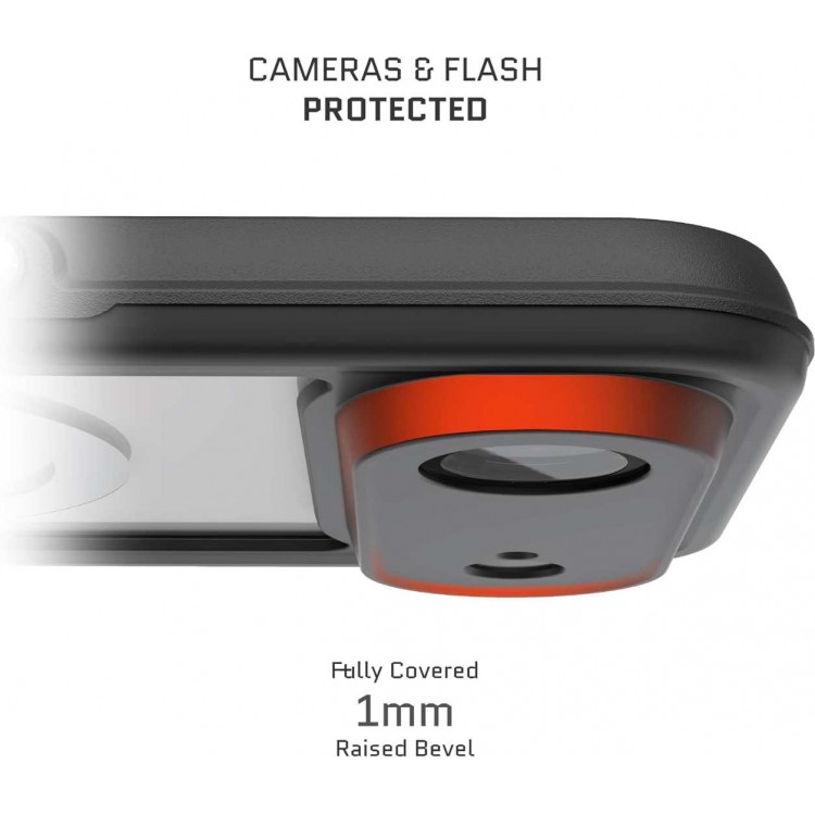 ΘΗΚΗ GHOSTEK NAUTICAL SLIM MAGSAFE ΑΔΙΑΒΡΟΧΗ για APPLE IPHONE 17 Air 6.6 5G 2025 - ΔΙΑΦΑΝΟ - GHOCAS4323