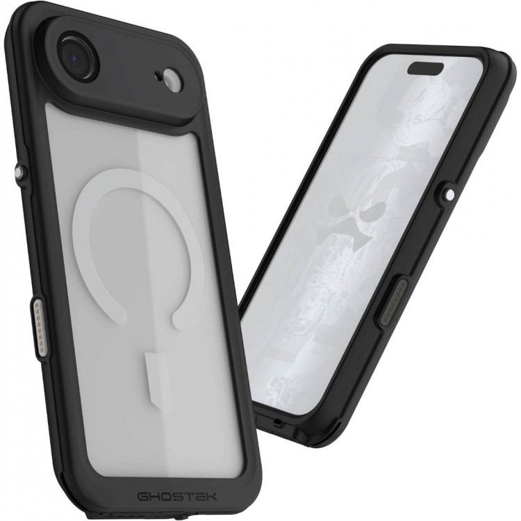 ΘΗΚΗ GHOSTEK NAUTICAL SLIM MAGSAFE ΑΔΙΑΒΡΟΧΗ για APPLE IPHONE 17 Air 6.6 5G 2025 - ΔΙΑΦΑΝΟ - GHOCAS4323