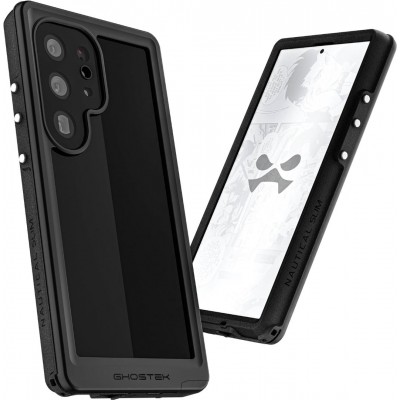 ΘΗΚΗ GHOSTEK NAUTICAL Extreme SLIM ΑΔΙΑΒΡΟΧΗ για Samsung Galaxy S24 ULTRA 5G 2024 - ΜΑΥΡΟ - GHOCAS3730