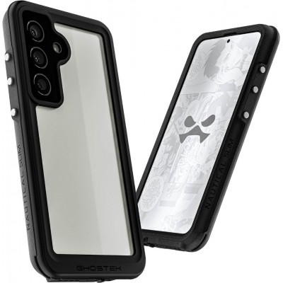 ΘΗΚΗ GHOSTEK NAUTICAL Extreme SLIM ΑΔΙΑΒΡΟΧΗ για Samsung Galaxy S24 5G 2024 - ΔΙΑΦΑΝΟ ΜΑΥΡΟ - GHOCAS3727