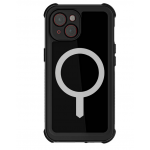 ΘΗΚΗ GHOSTEK NAUTICAL 4 MAGSAFE ΑΔΙΑΒΡΟΧΗ με κλιπ ζώνης, για APPLE IPHONE 15 6.1 2023 - ΜΑΥΡΟ - GHOCAS3608