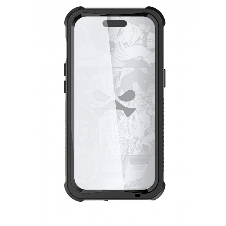 ΘΗΚΗ GHOSTEK NAUTICAL 4 MAGSAFE ΑΔΙΑΒΡΟΧΗ με κλιπ ζώνης, για APPLE IPHONE 15 6.1 2023 - ΜΑΥΡΟ - GHOCAS3608