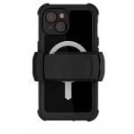 ΘΗΚΗ GHOSTEK NAUTICAL 4 MAGSAFE ΑΔΙΑΒΡΟΧΗ με κλιπ ζώνης, για APPLE IPHONE 15 6.1 2023 - ΜΑΥΡΟ - GHOCAS3608