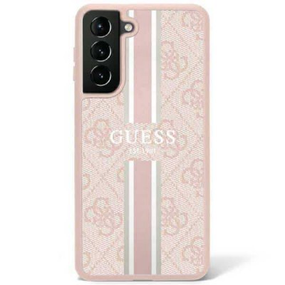 Θήκη Guess Hardcase 4G Printed για Samsung Galaxy S23 Ultra - ΡΟΖ - GUHCS23LP4RPSP