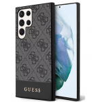 Θήκη Guess Hardcase 4G Printed για Samsung Galaxy S23 Ultra - ΜΑΥΡΟ - GUHCS23LG4GLGR