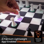 Particula GoChess Mini, AI Electronic Chess Board, Connected Σκακιέρα με βοήθεια προπονητή, Μαγνητικούς αισθητήρες & Mobile App - PA-GCHSN1-MINI