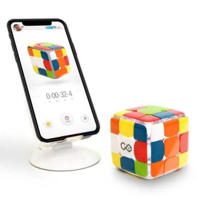 Particula GoCube Edge 3X3 Full Pack ΒΤ Connected Κύβος του Ρούμπικ με Smart Sensors , 3D Tracking για Smartphone,Tablet Android & IOS - PA-GC33E