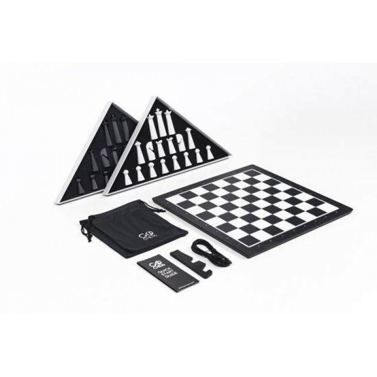 Particula GoChess Mini, AI Electronic Chess Board, Connected Σκακιέρα με βοήθεια προπονητή, Μαγνητικούς αισθητήρες & Mobile App - PA-GCHSN1-MINI