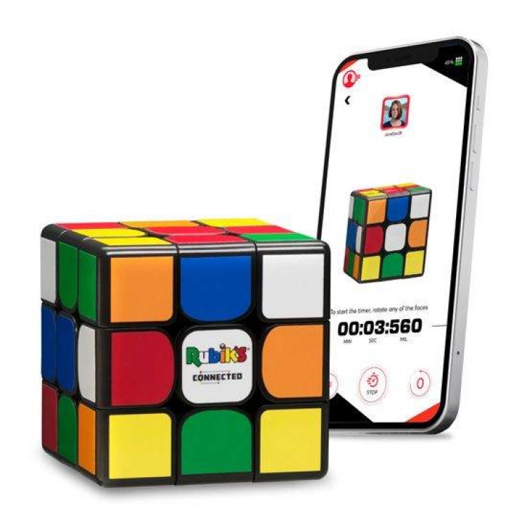 Particula GoCube's Rubik's Connected Pro 3X3 Κύβος του Ρούμπικ για Smartphone με Advanced Smart Sensors, Statistics & Mobile App - PA-RBE001-CC