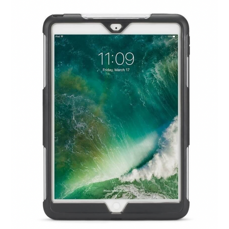 Θήκη Griffin Survivor Extreme για iPad Air 3 2019, iPad Pro 10.5 2017 - MAΥΡΟ ΔΙΑΦΑΝΟ - GB43412